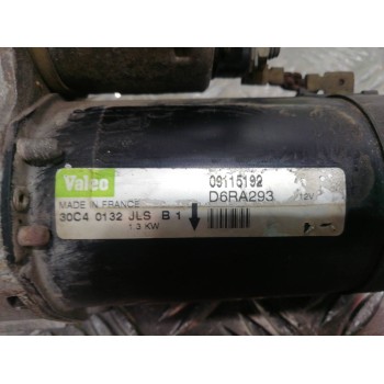 Recambio de motor arranque para opel astra h ber. cosmo referencia OEM IAM 09115192 D6RA293 