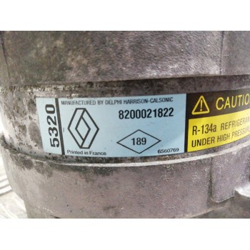 Recambio de compresor aire acondicionado para renault laguna ii (bg0) authentique referencia OEM IAM 8200021822  