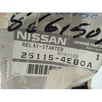 Recambio de rele para nissan qashqai (j11) 1.6 dci turbodiesel cat referencia OEM IAM 251154EB0A  