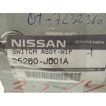 Recambio de mando limpia para nissan qashqai (j10) referencia OEM IAM 25260JD01A  