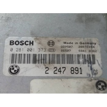 Recambio de centralita motor uce para bmw serie 5 berlina (e39) 525td referencia OEM IAM 0281001373 2247891 