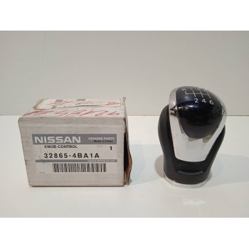 Recambio de pomo palanca cambio para nissan qashqai (j11) referencia OEM IAM 328654BA1A  