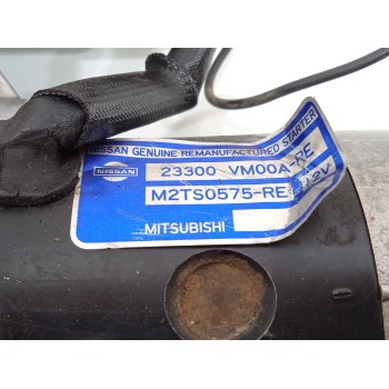 Recambio de motor arranque para nissan navara pick-up (d40m) doble cab se 4x2 referencia OEM IAM 23300VM00A  