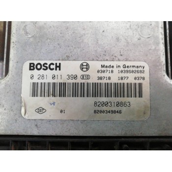 Recambio de centralita motor uce para renault scenic ii authentique referencia OEM IAM 8200310863 0281011390 