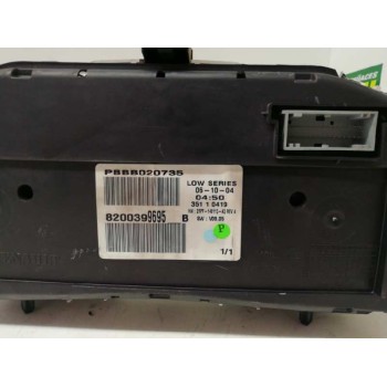 Recambio de cuadro instrumentos para renault megane ii berlina 5p confort dynamique referencia OEM IAM 8200399695B PBBB020735 