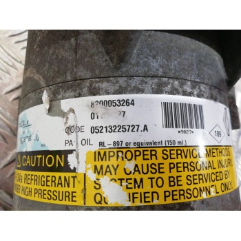 Recambio de compresor aire acondicionado para renault scenic ii authentique referencia OEM IAM 8200053264  