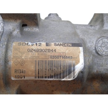 Recambio de compresor aire acondicionado para renault kangoo (f/kc0) alize referencia OEM IAM 8200716562  