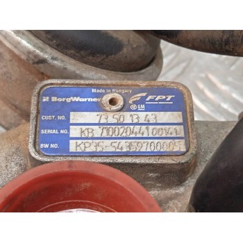 Recambio de turbocompresor para opel corsa d catch me referencia OEM IAM 73501343 54359700005 