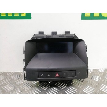 Recambio de pantalla multifuncion para opel astra j lim. cosmo referencia OEM IAM 13267984  