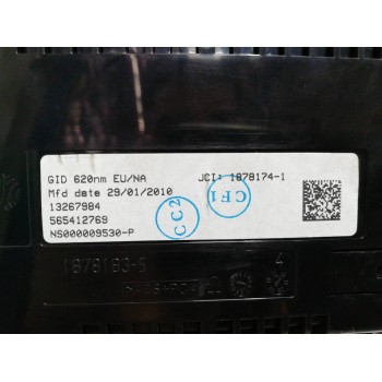 Recambio de pantalla multifuncion para opel astra j lim. cosmo referencia OEM IAM 13267984  