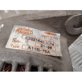 Recambio de alternador para fiat bravo (182) 16v 80 sx referencia OEM IAM A115L75A C3321640 