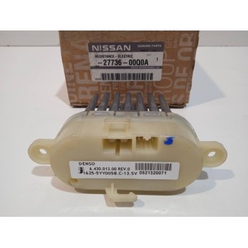 Recambio de resistencia calefaccion para nissan nv 400 referencia OEM IAM 2773600Q0A  