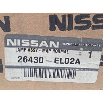 Recambio de luz interior para nissan tiida (c11x/sc11x) referencia OEM IAM 26430EL02A  