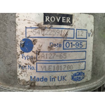 Recambio de alternador para mg serie 200 (xw) 214 i referencia OEM IAM 54022591 A12765 YLE101700