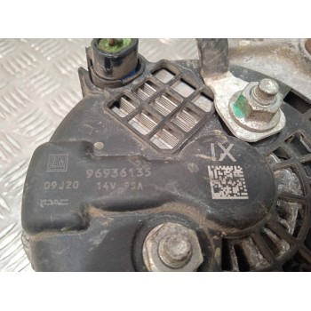 Recambio de alternador para chevrolet aveo ls referencia OEM IAM 96936135  