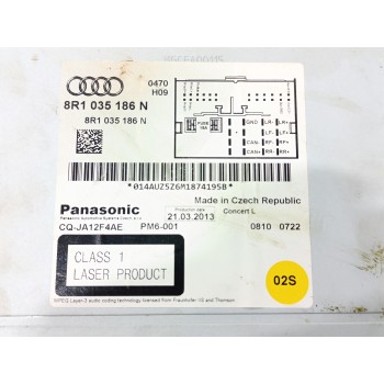 Recambio de sistema audio / radio cd para audi a4 avant (8k5) (2008) básico referencia OEM IAM 8R1035186N  