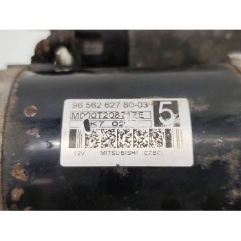 Recambio de motor arranque para peugeot 407 sport referencia OEM IAM 965626278003  