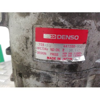 Recambio de compresor aire acondicionado para bmw serie 5 berlina (e39) 525tds referencia OEM IAM 4472009506 447200 