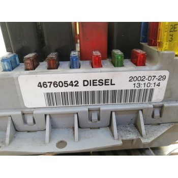 Recambio de caja reles / fusibles para fiat doblo (119) 1.9 jtd elx / dynamic referencia OEM IAM 46760542  