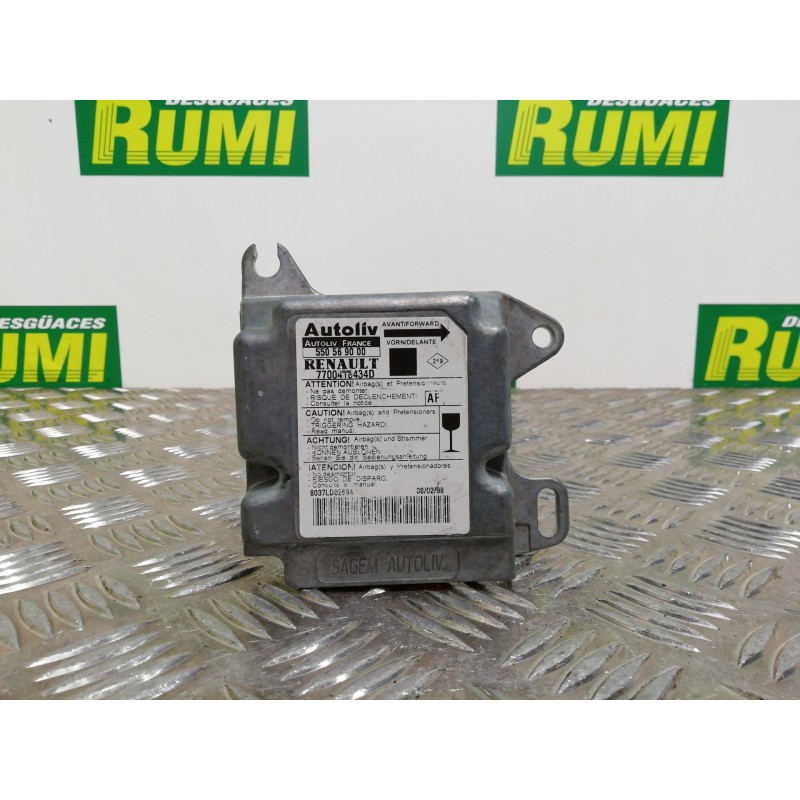 Recambio de centralita airbag para renault megane i scenic (ja0) 1.6e alize referencia OEM IAM 7700418434D 550569000 