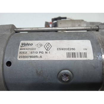 Recambio de motor arranque para renault megane iii berlina 5 p bose edition referencia OEM IAM 233007802R  