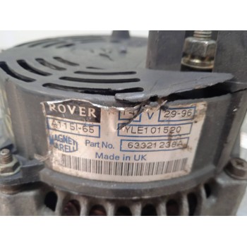 Recambio de alternador para mg serie 400 (rt) 416 si (4-ptas.) referencia OEM IAM YLE101520 63321238A A115L65