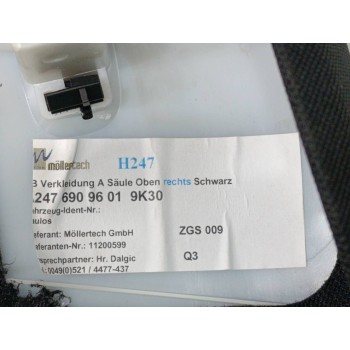 Recambio de no identificado para mercedes-benz clase gla (bm 247) gla 200 (247.787) referencia OEM IAM A2476909601  