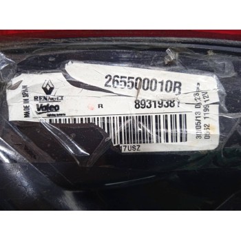 Recambio de piloto trasero derecho para renault megane iii berlina 5 p bose edition referencia OEM IAM 265500010R  