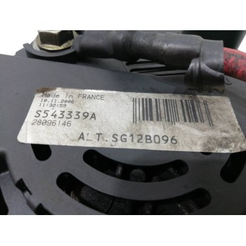 Recambio de alternador para renault laguna ii (bg0) authentique referencia OEM IAM S543339A  