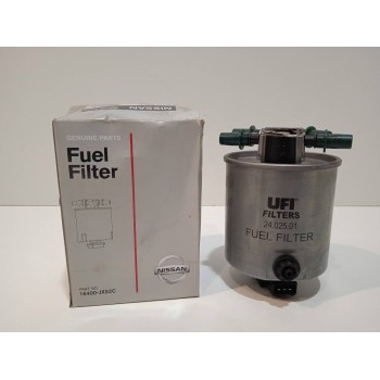 Recambio de filtro gasoil para nissan qashqai (j10) 1.5 dci turbodiesel cat referencia OEM IAM 16400JX52C  