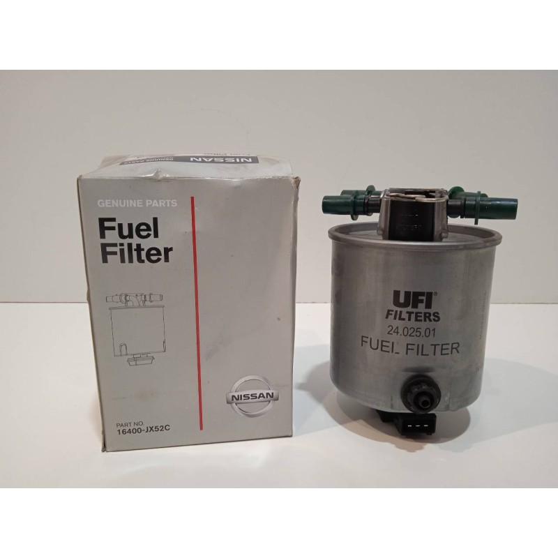 Recambio de filtro gasoil para nissan qashqai (j10) 1.5 dci turbodiesel cat referencia OEM IAM 16400JX52C  