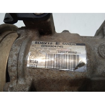 Recambio de compresor aire acondicionado para renault kangoo (f/kc0) alize referencia OEM IAM 8200716562  
