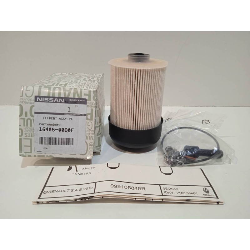 Recambio de filtro gasoil para nissan np300 pick-up (d23) referencia OEM IAM 1640500Q0F  