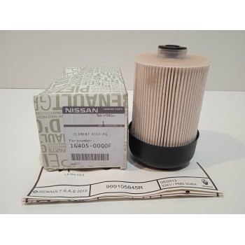Recambio de filtro gasoil para nissan np300 pick-up (d23) referencia OEM IAM 1640500Q0F  
