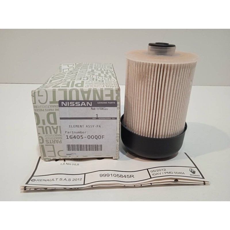 Recambio de filtro gasoil para nissan np300 pick-up (d23) referencia OEM IAM 1640500Q0F  