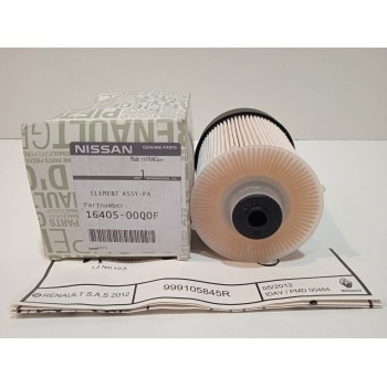 Recambio de filtro gasoil para nissan np300 pick-up (d23) referencia OEM IAM 1640500Q0F  