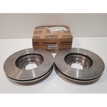 Recambio de disco freno delantero para nissan nv 200 (m20) referencia OEM IAM D02063LG0A  