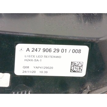 Recambio de piloto trasero izquierdo para mercedes-benz clase gla (bm 247) gla 200 (247.787) referencia OEM IAM A2479062901  