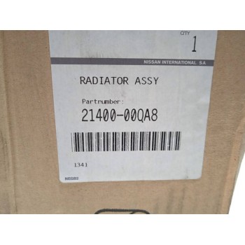 Recambio de radiador agua para nissan kubistar (x76) referencia OEM IAM 8200343476A  