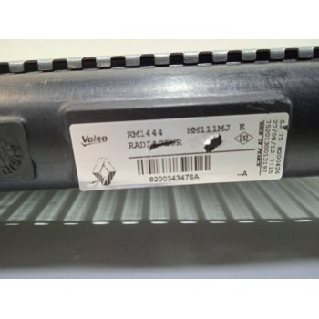 Recambio de radiador agua para nissan kubistar (x76) referencia OEM IAM 8200343476A  