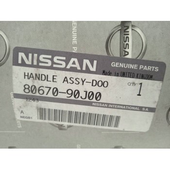 Recambio de maneta interior delantera derecha para nissan terrano/terrano.ii (r20) referencia OEM IAM 8067090J00  