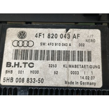 Recambio de mando climatizador para audi a6 berlina (4f2) 2.0 tdi referencia OEM IAM 4F1820043AF  
