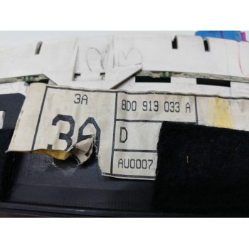 Recambio de cuadro instrumentos para audi a4 berlina (b5) 1.9 tdi referencia OEM IAM 8D0919033A  