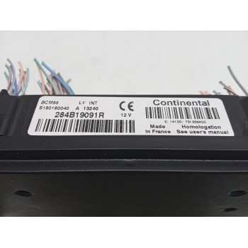 Recambio de caja reles / fusibles para renault scenic iii expression referencia OEM IAM 284B19091R S180180040  