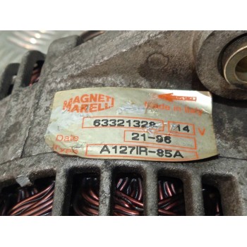 Recambio de alternador para fiat bravo (182) 1.6 16v / 16v 100 sx referencia OEM IAM 63321328 A127IR85A 