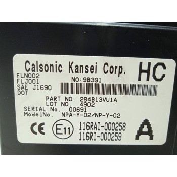 Recambio de modulo electronico para nissan micra (k13) 1.2 cat referencia OEM IAM 284B13VU1A  