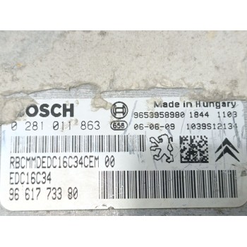 Recambio de centralita motor uce para citroën c4 berlina cool referencia OEM IAM 9661773380  