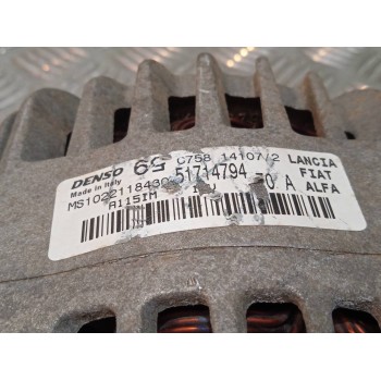 Recambio de alternador para fiat punto berlina (188) 1.2 8v active referencia OEM IAM 51714794 MS1022118430 A115IM