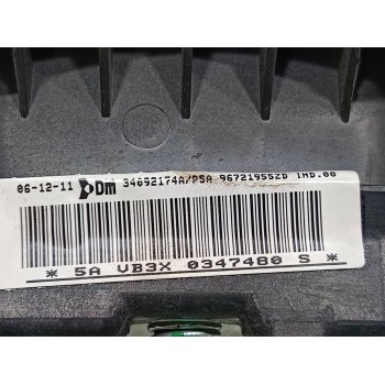 Recambio de airbag delantero izquierdo para citroën berlingo cuadro x referencia OEM IAM 96721955ZD  