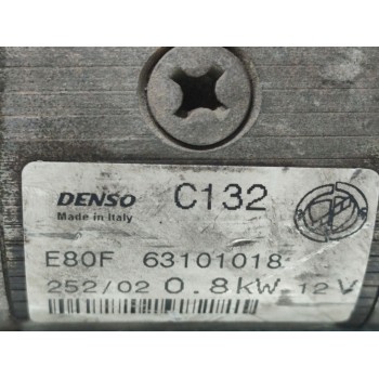 Recambio de motor arranque para fiat punto berlina (188) 1.2 8v referencia OEM IAM 63101018  